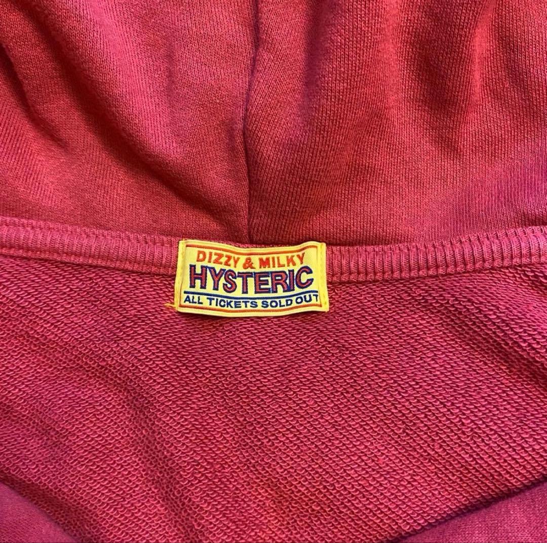 HYSTERIC GLAMOR ジップアップパーカー ヒスガール