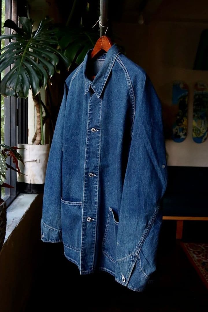 美品23aw A.PRESSE Denim Coverall Jacket 2