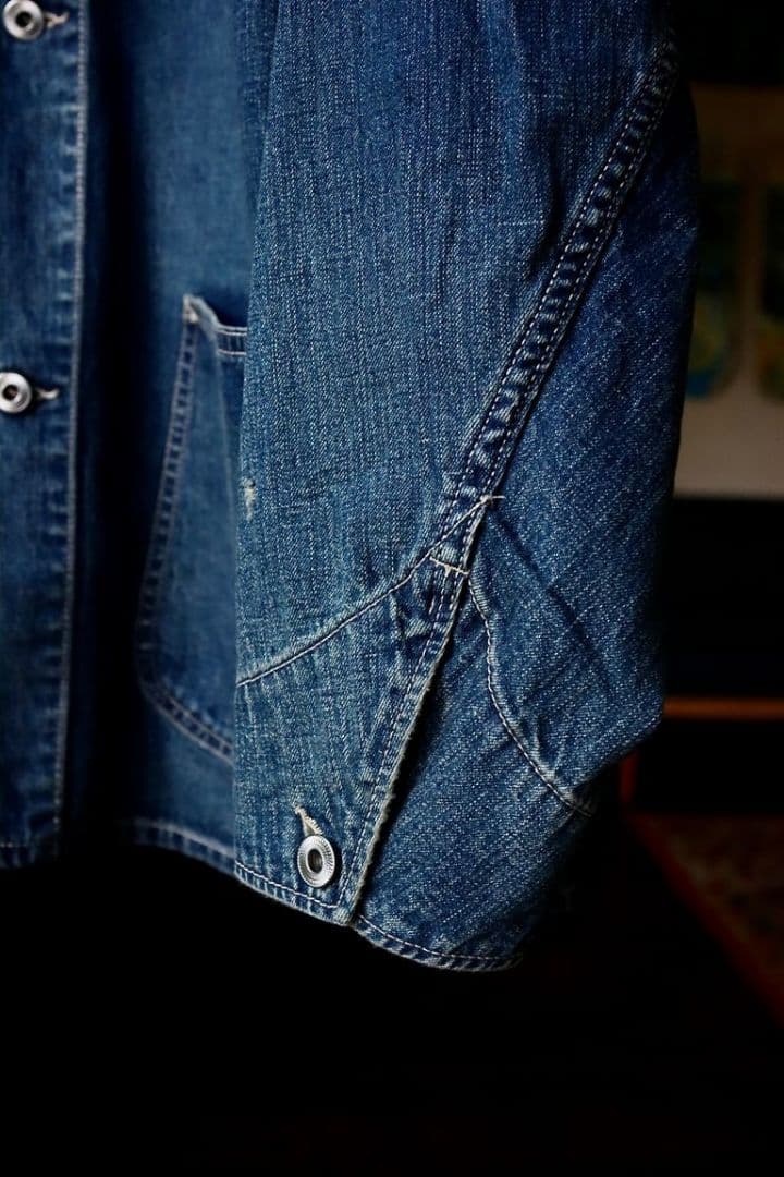 美品23aw A.PRESSE Denim Coverall Jacket 2