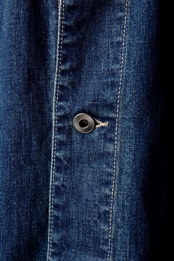 美品23aw A.PRESSE Denim Coverall Jacket 2