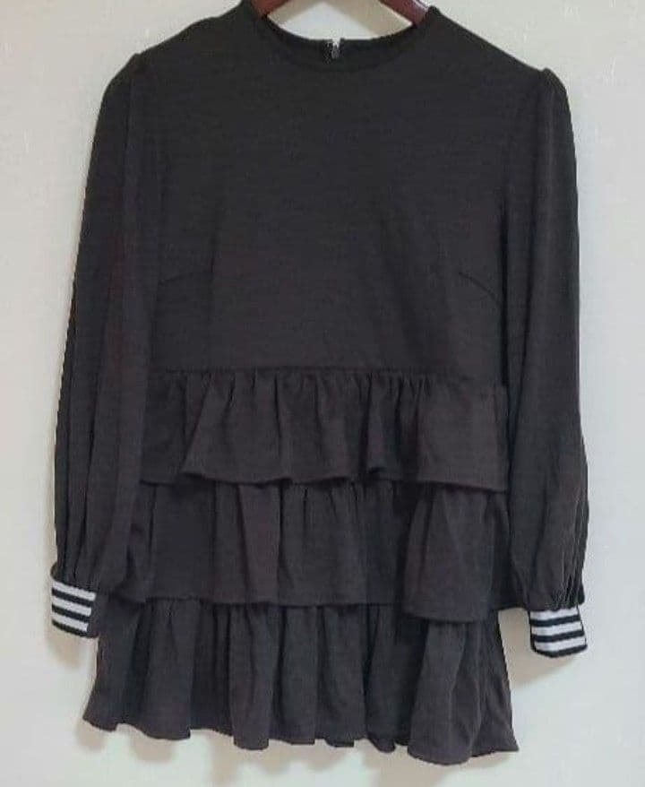 ボーダーズアットバルコニー ウィークエンドティアードトップ カットソー