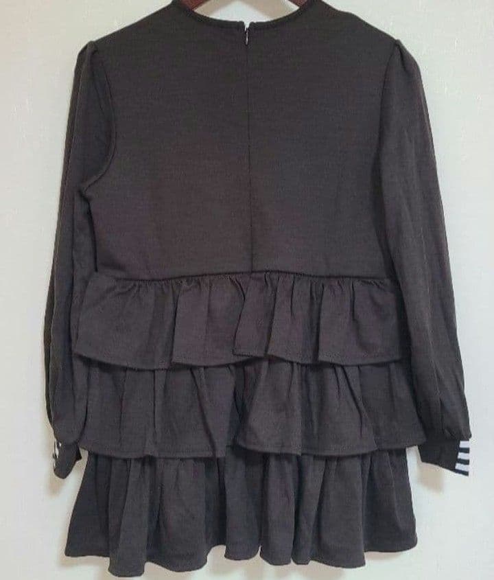 ボーダーズアットバルコニー ウィークエンドティアードトップ カットソー