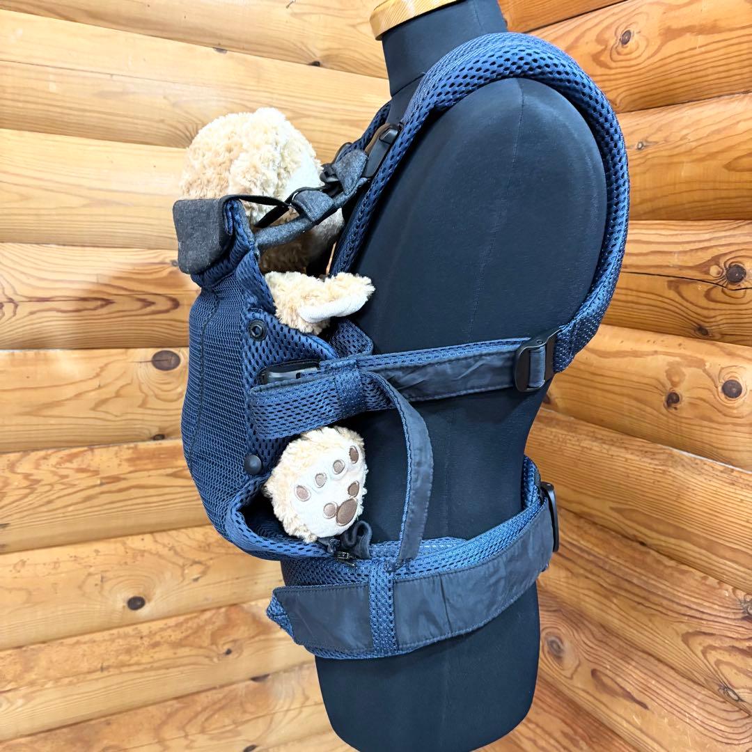 【美品】BABYBJÖRN HARMONY ネイビーブルー 抱っこ紐