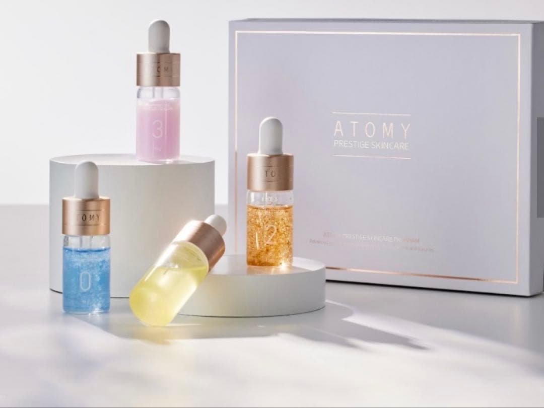 新品未開封　アトミ　美顔器スキンブースター　プレステージスキンケア美容液　セット