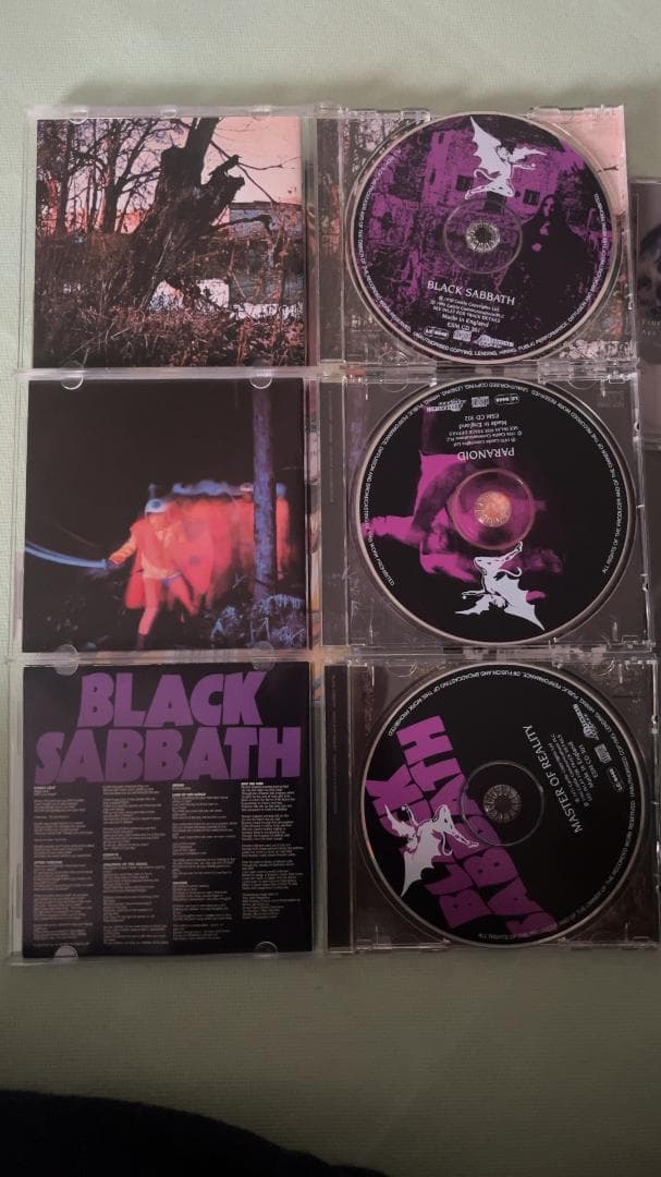 夢が一度に！ブラックサバス 廃版リマスター オジー期8枚セット で出品