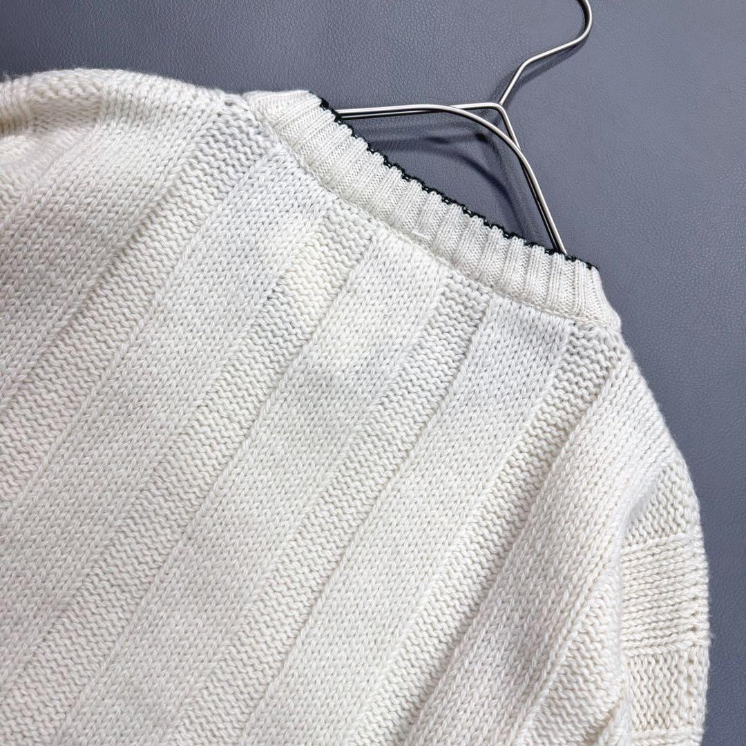 【タグ付き 美品✨】スノーピーク ニット ケーブル ノルディック柄 リブ