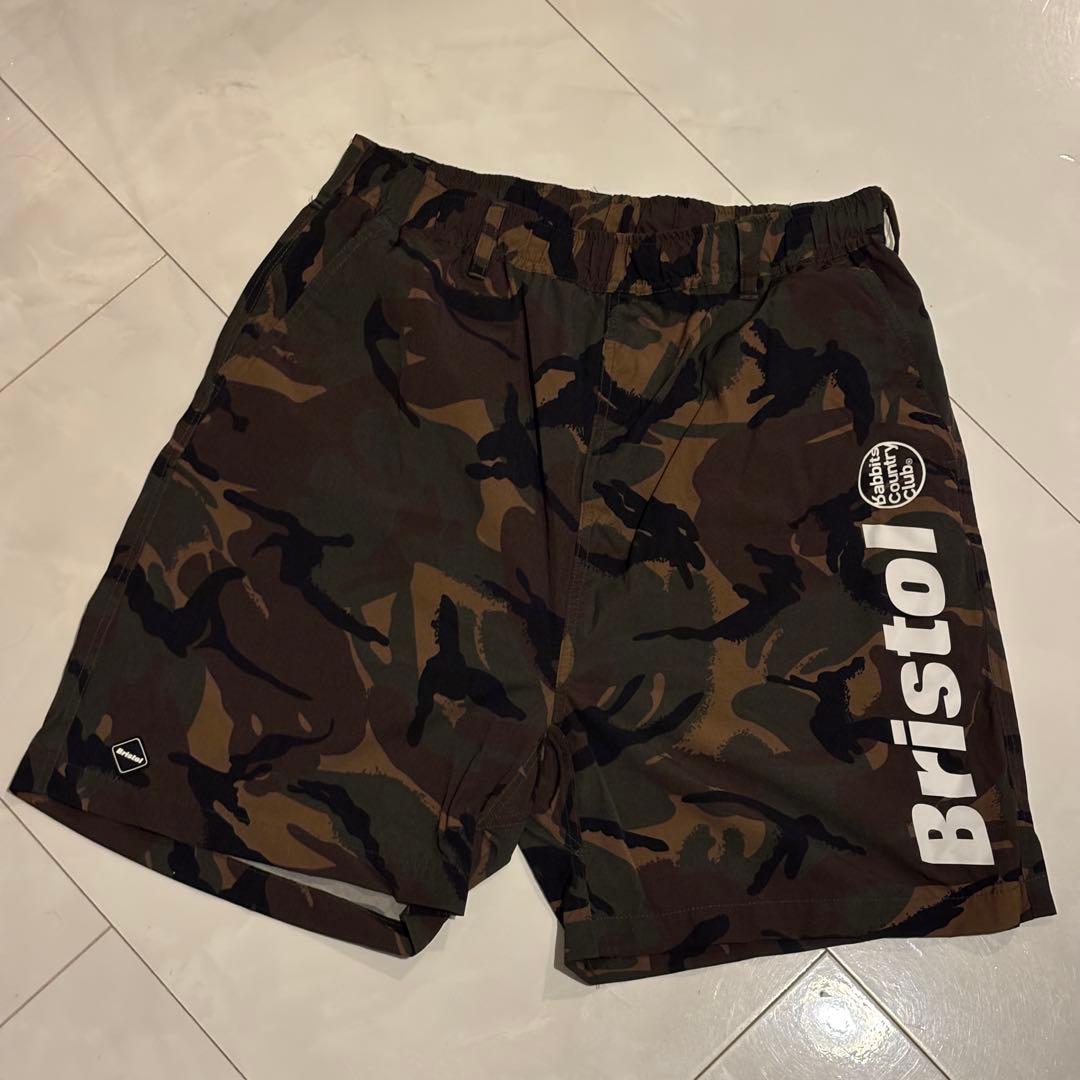 F.C.Real Bristol × FR2 GOLF ショートパンツ カモ