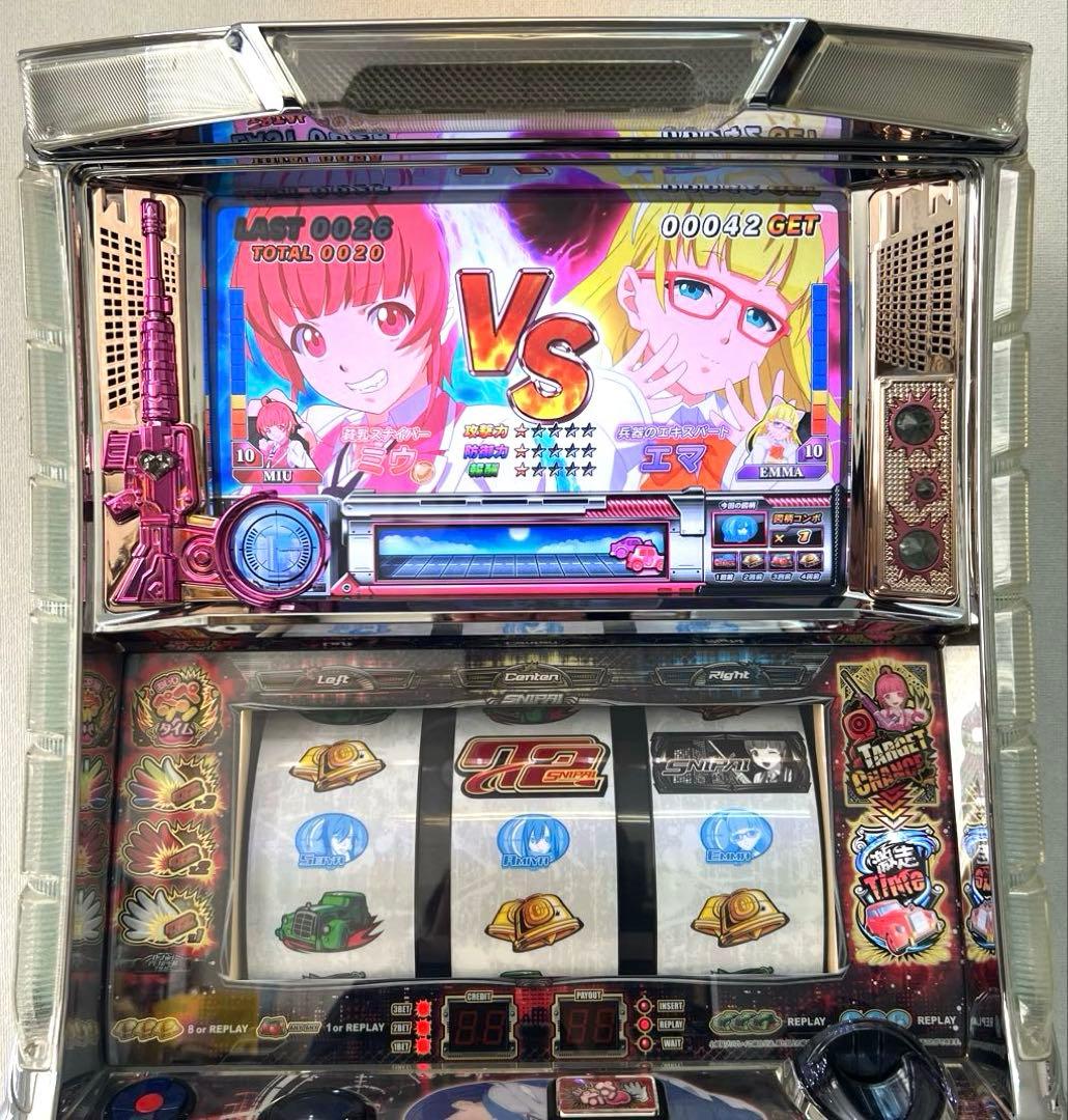 パチスロ実機 スナイパイ 7 2