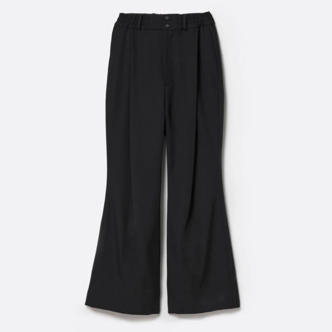 Sublations wool flare slacks フレアスラックス