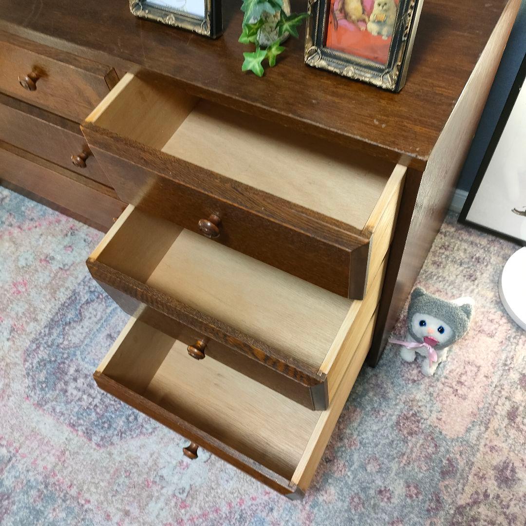 【希少・三越ブルージュ】高級クラシック家具 ヴィンテージ 天然ナラ材