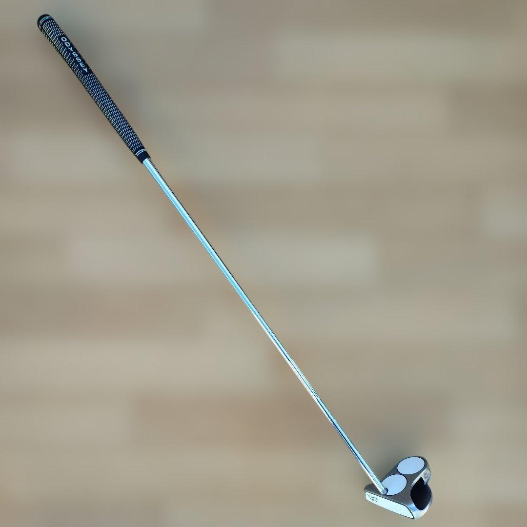 【レフティ】オデッセイ　ホワイトホット2ボール　センターシャフト　33インチ