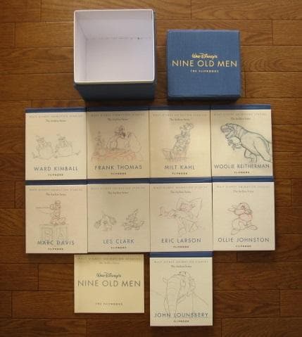 アート・デザイン・音楽 Walt Disney's Nine Old Men Flipbook