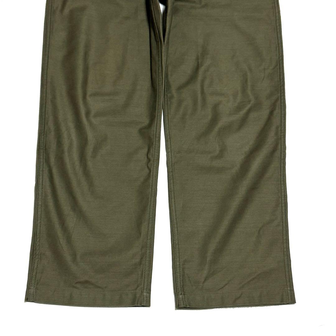Moriさん専用良好 ダブルタップス ミルトラウザー カーキ コットンサテン