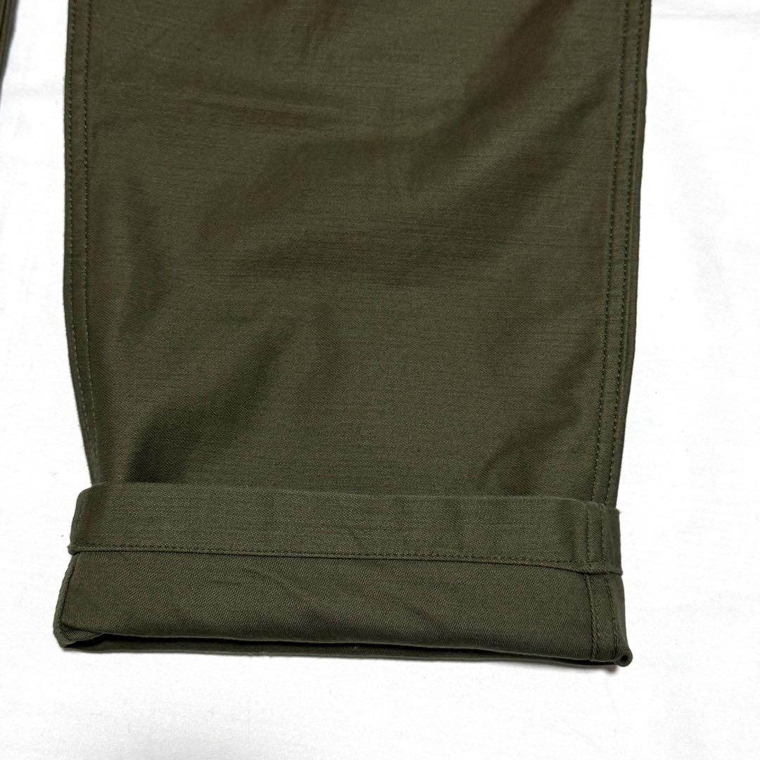 Moriさん専用良好 ダブルタップス ミルトラウザー カーキ コットンサテン