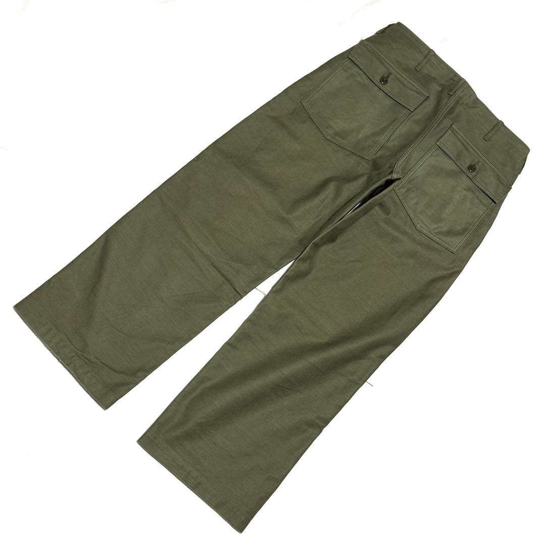 Moriさん専用良好 ダブルタップス ミルトラウザー カーキ コットンサテン