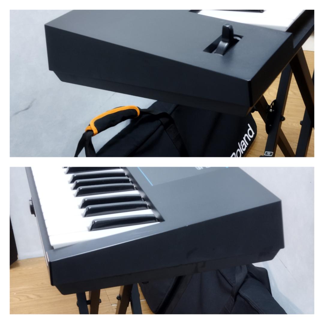 たむらけ様直接引き取りS♢858 ROLAND シンセサイザー＆モニターアンプ