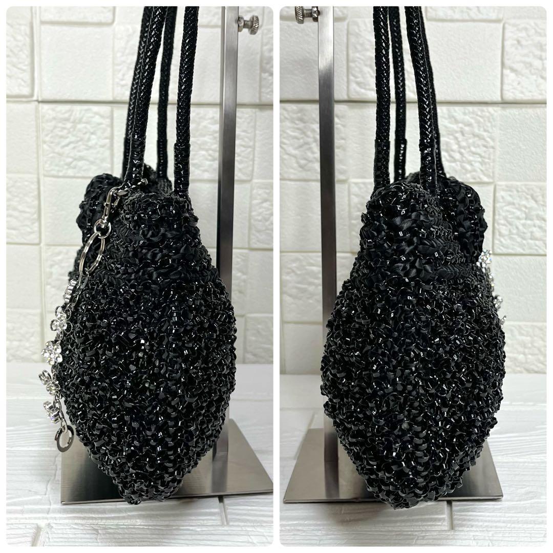 ✨極美品✨☘️ANTEPRIMA☘️✨ハンドバッグ✨ワイヤーバッグ✨リボン編み込み✨