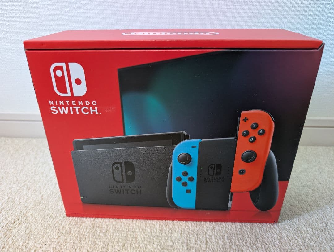 【新品/未使用】Nintendo Switch 本体 ネオンブルー/ネオンレッド