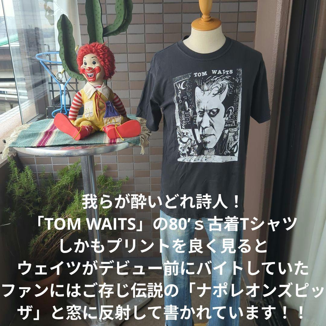 レア！1980’s～古着 トムウェイツ TOM WAITS Tシャツ