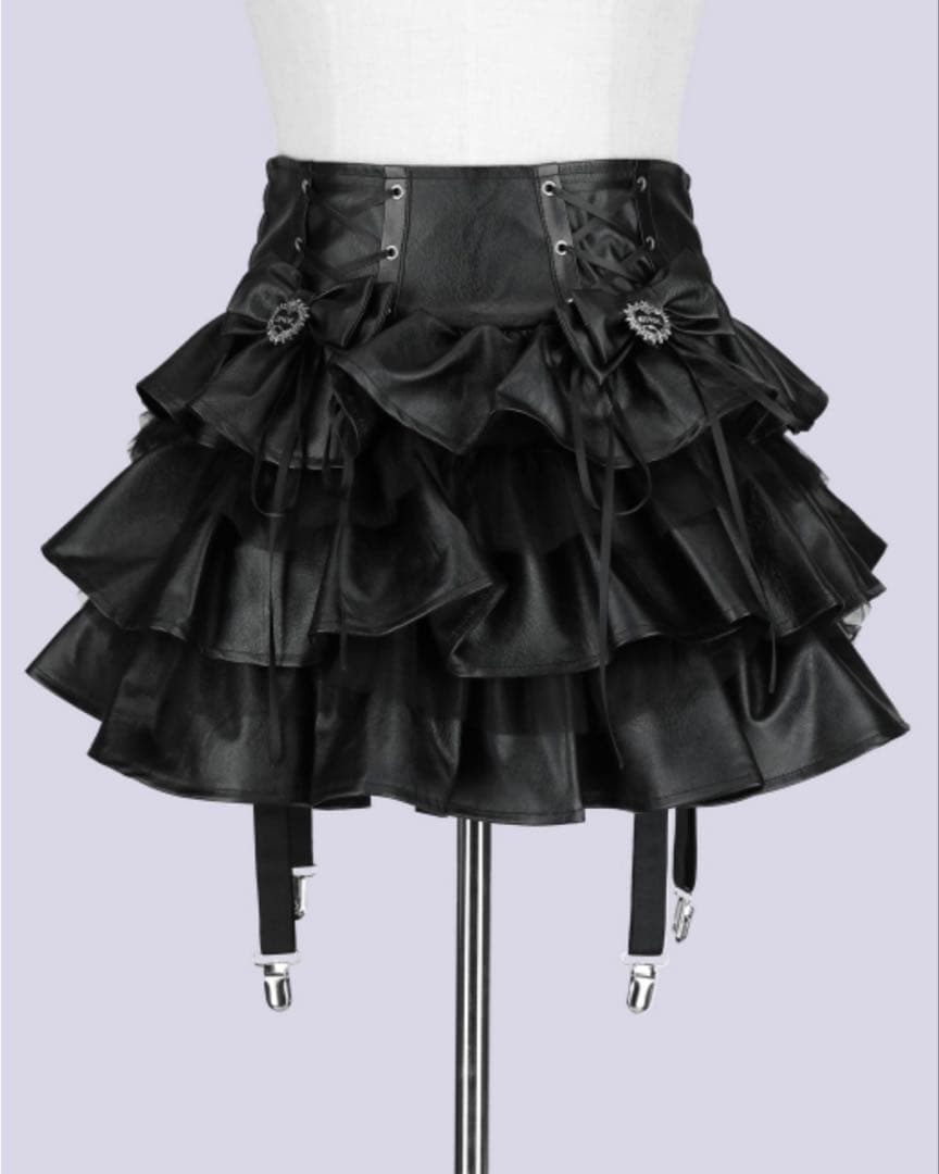 IMVAL / Frill Volume Skirt ミニスカート QOOZA