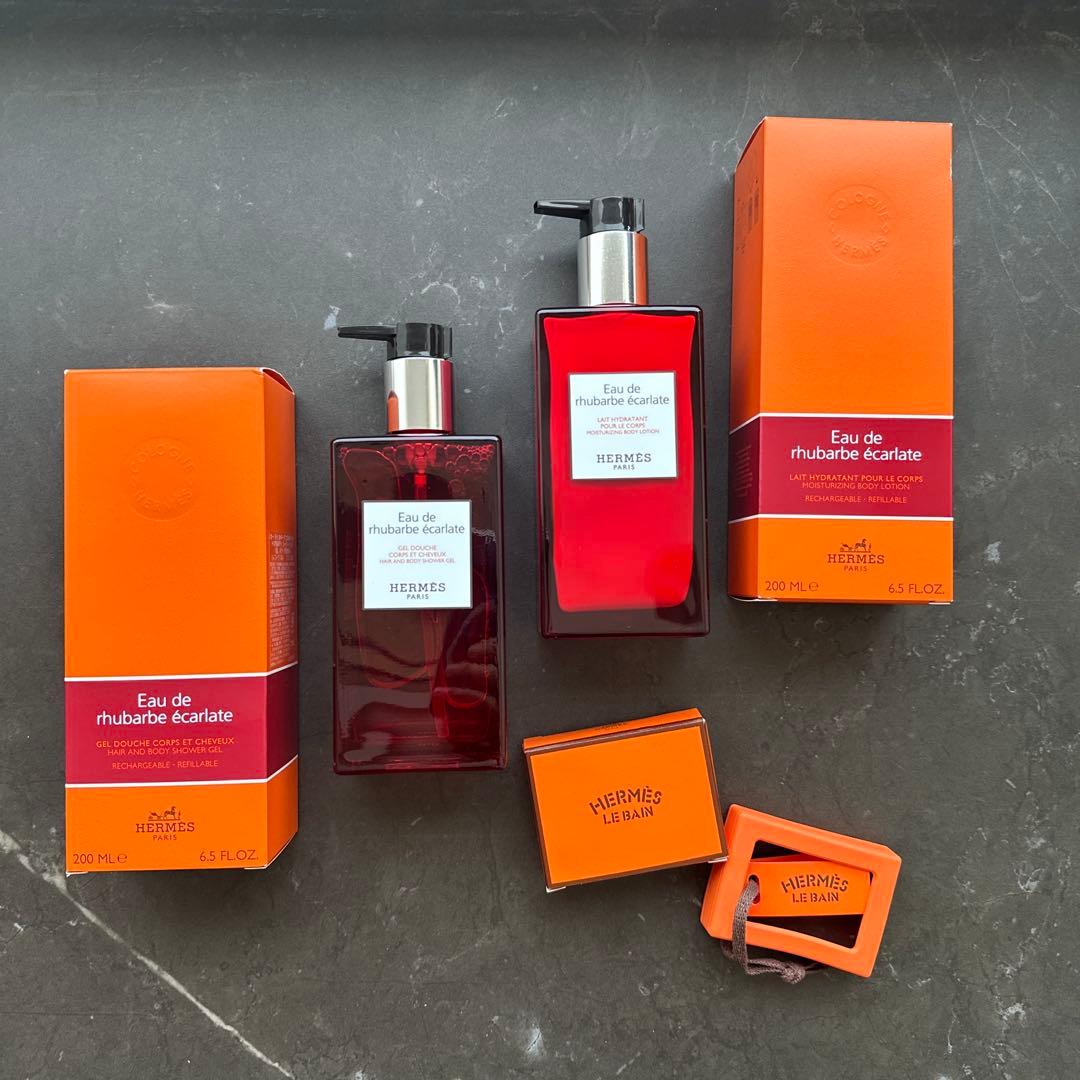 HERMES ヘア&ボディ シャワージェル & ボディローション