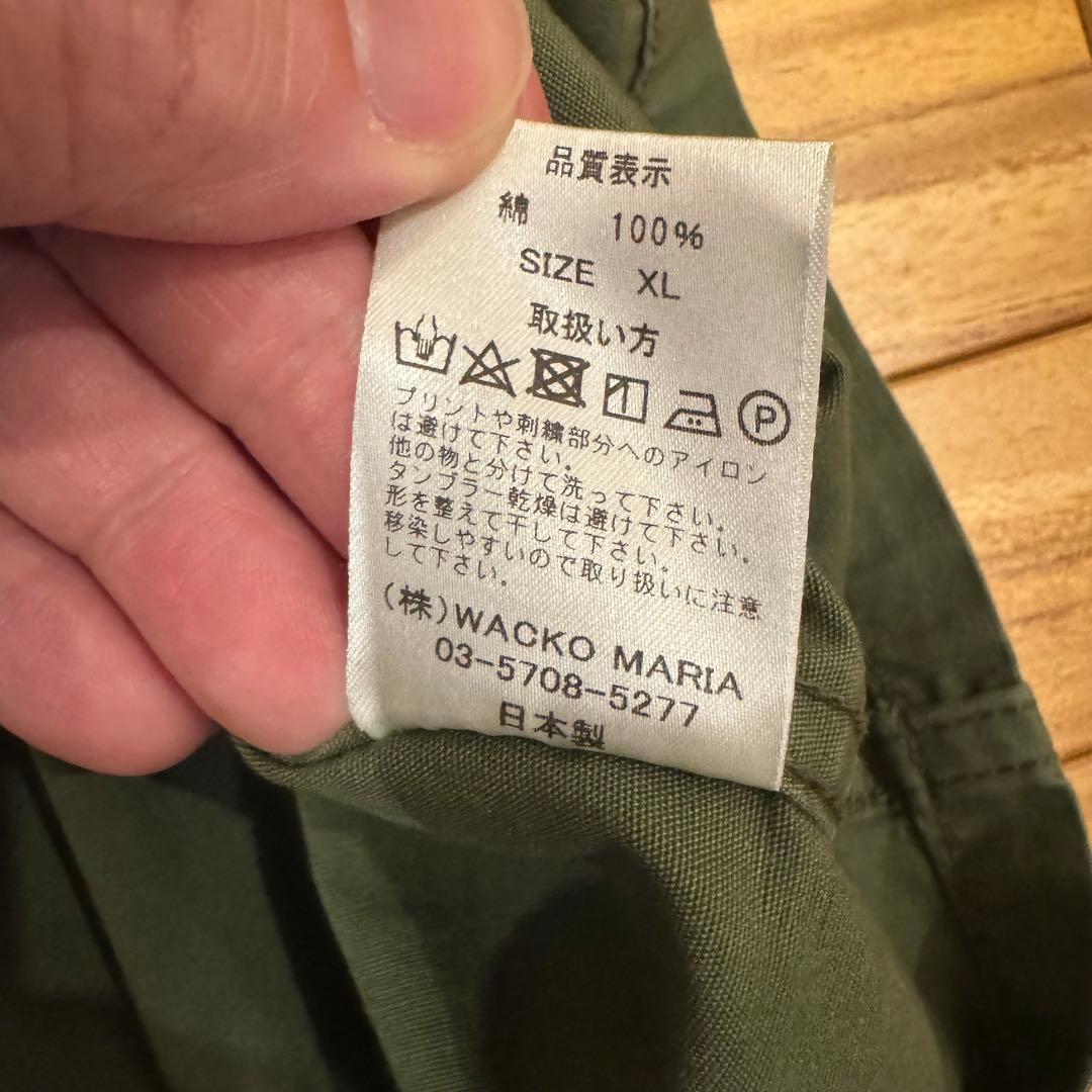 WACKO MARIA ワコマリア タイガー刺繍ミリタリーシャツ 天国東京