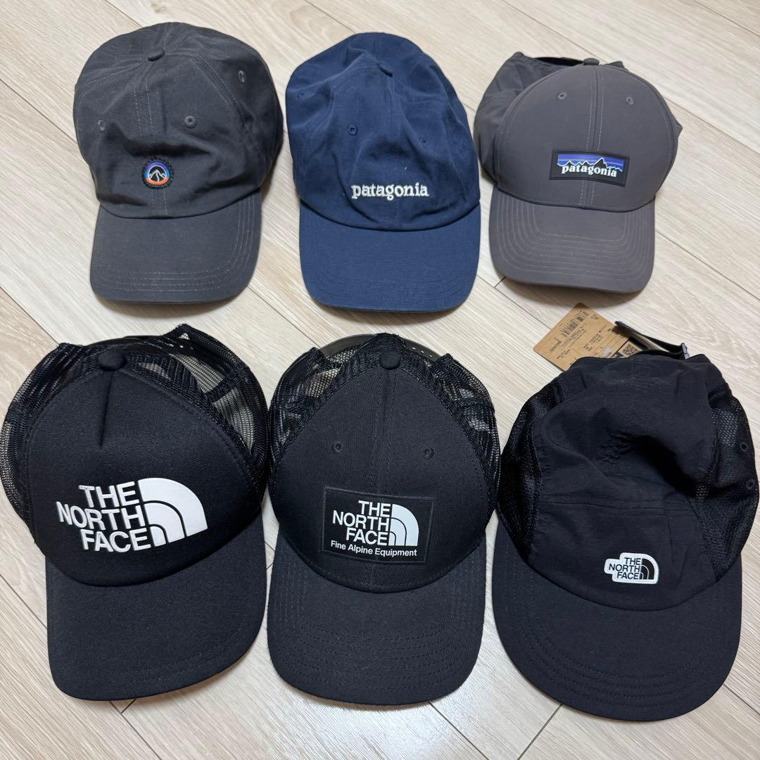 まとめ売り　ノースフェイス・Patagoniaキャップ帽子