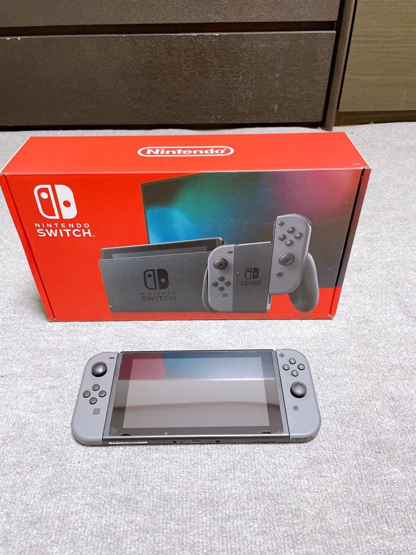 Nintendo Switch グレー 本体　おまけ付き