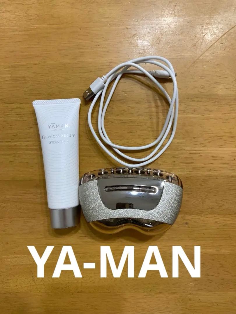 YA-MANリフトロジー家庭用温熱EMS美顔器 美容液付き（箱無・説明書無です）