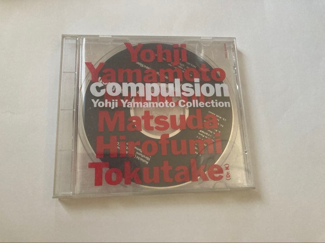 Compulsion アルバム ヨウジヤマモト 美品 CD 希少 レア