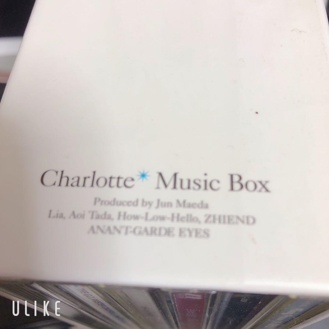 Charlotteレア物2点セット CDケース 限定色紙 乙坂有宇 キーアニメ