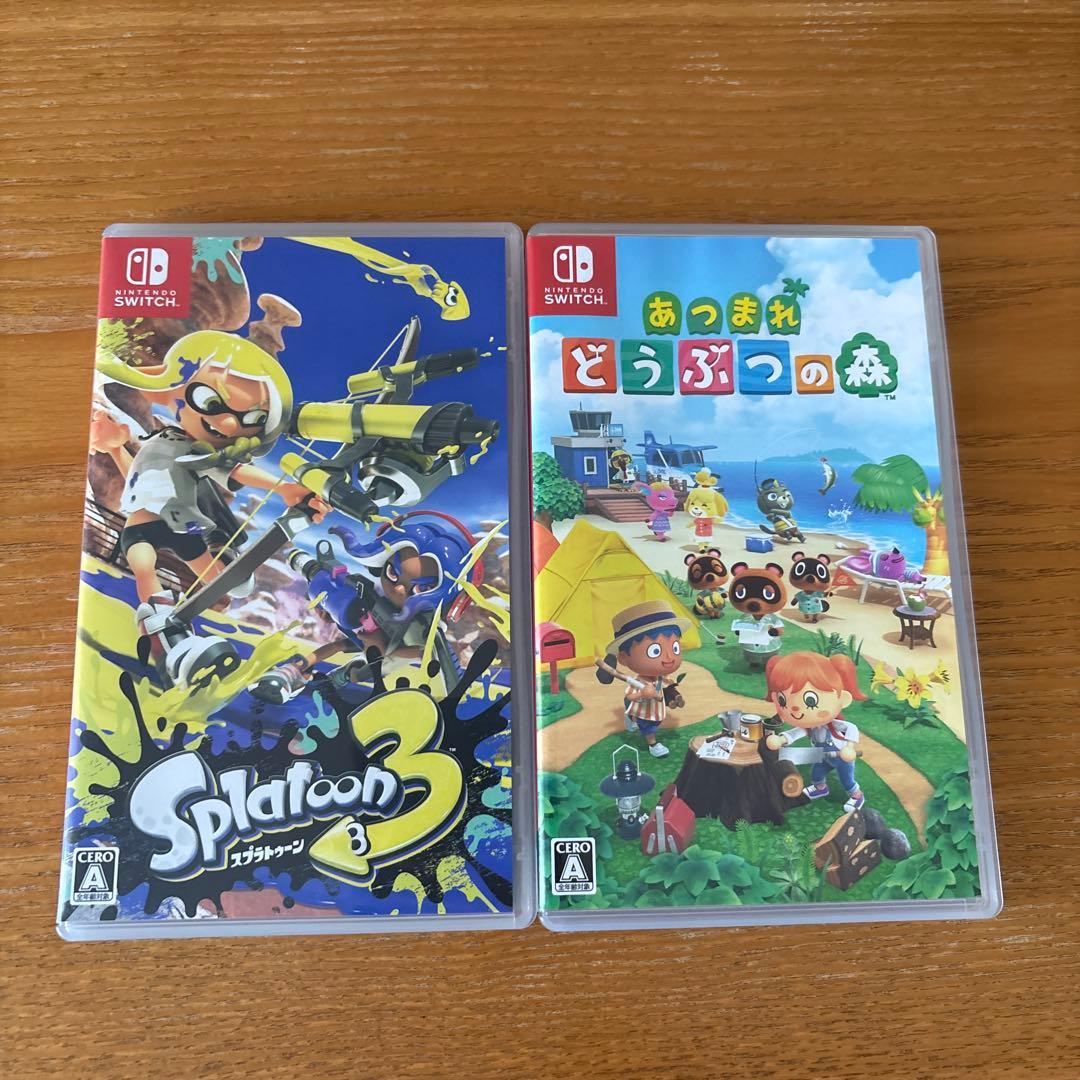 あつ森　スプラトゥーン3ソフト
