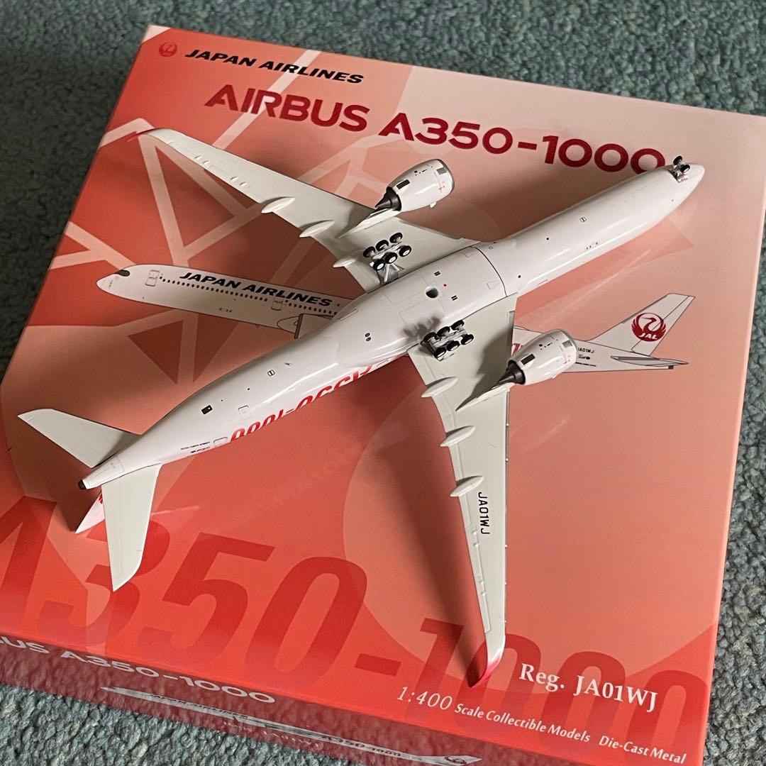 訳あり JAL A350-1000 日本航空 エアバス JA01WJ 1:400