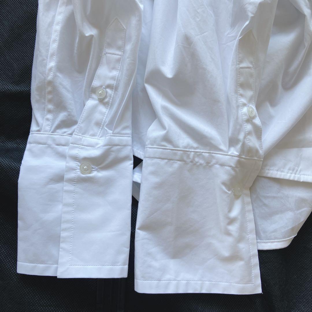 トップス MADISONBLUE SWING TWISTED SH OX STRIPE