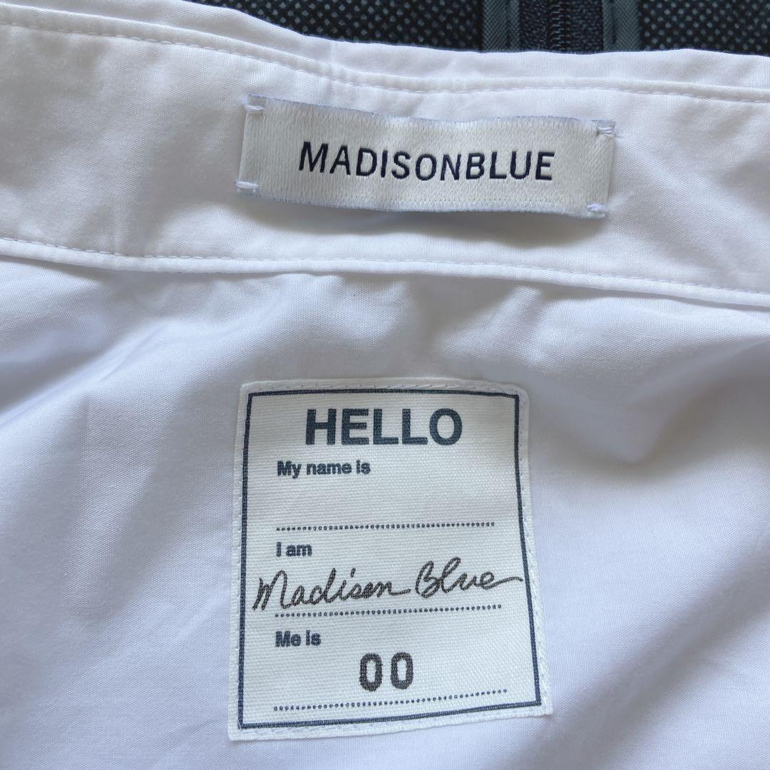 トップス MADISONBLUE SWING TWISTED SH OX STRIPE