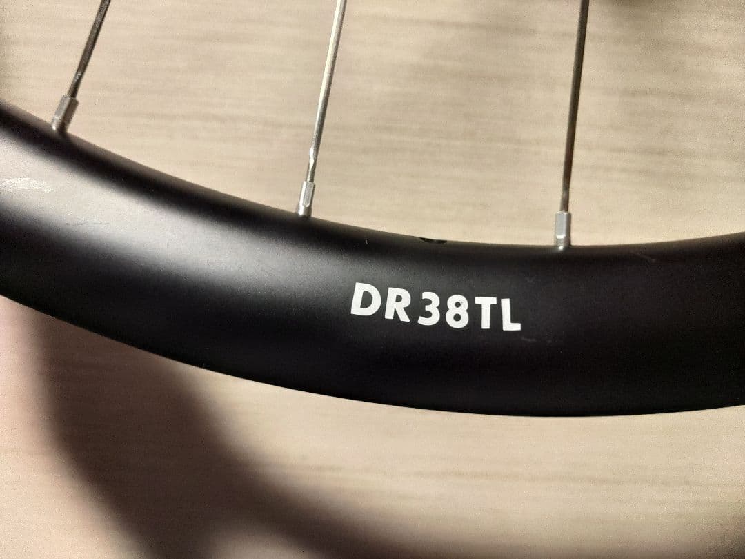 コグス手組み　カーボンホイールDR38TL industry nine ハブ