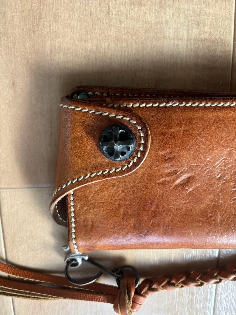 ライダースウォレット　革財布