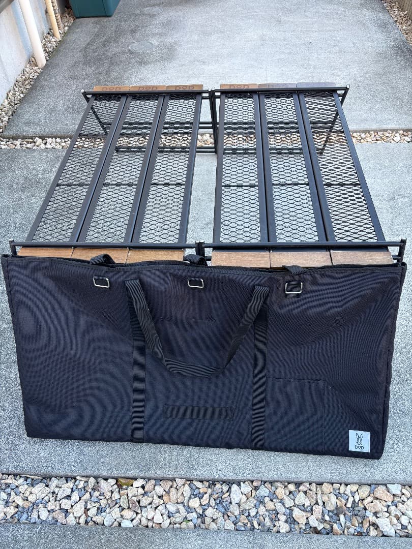 送料無料!! 【DOD　テキーラテーブル　2セット　専用バック付】