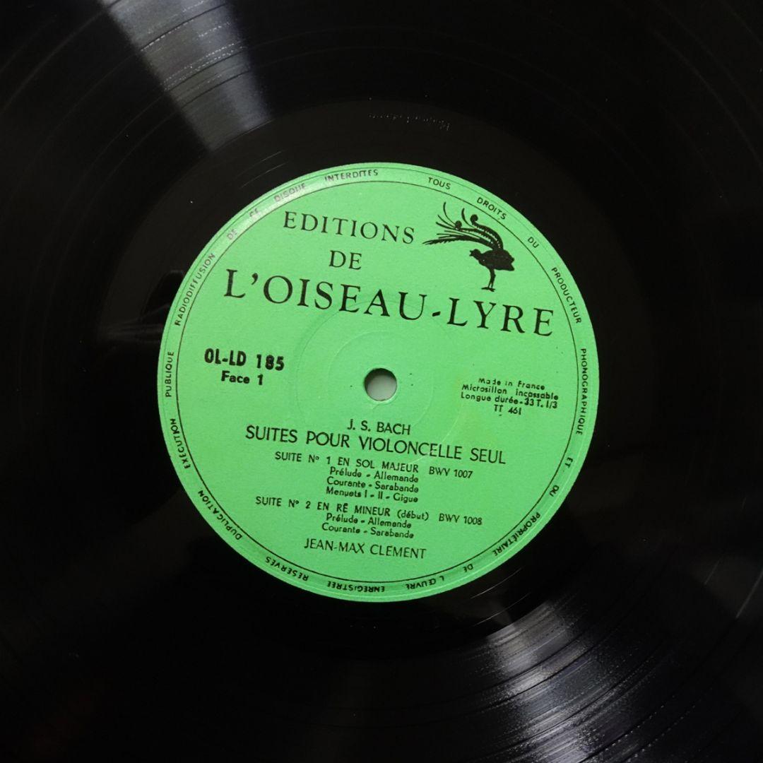 仏L'Oiseau-Lyre　無伴奏チェロ組曲全曲　ジャン＝マックス・クレマン