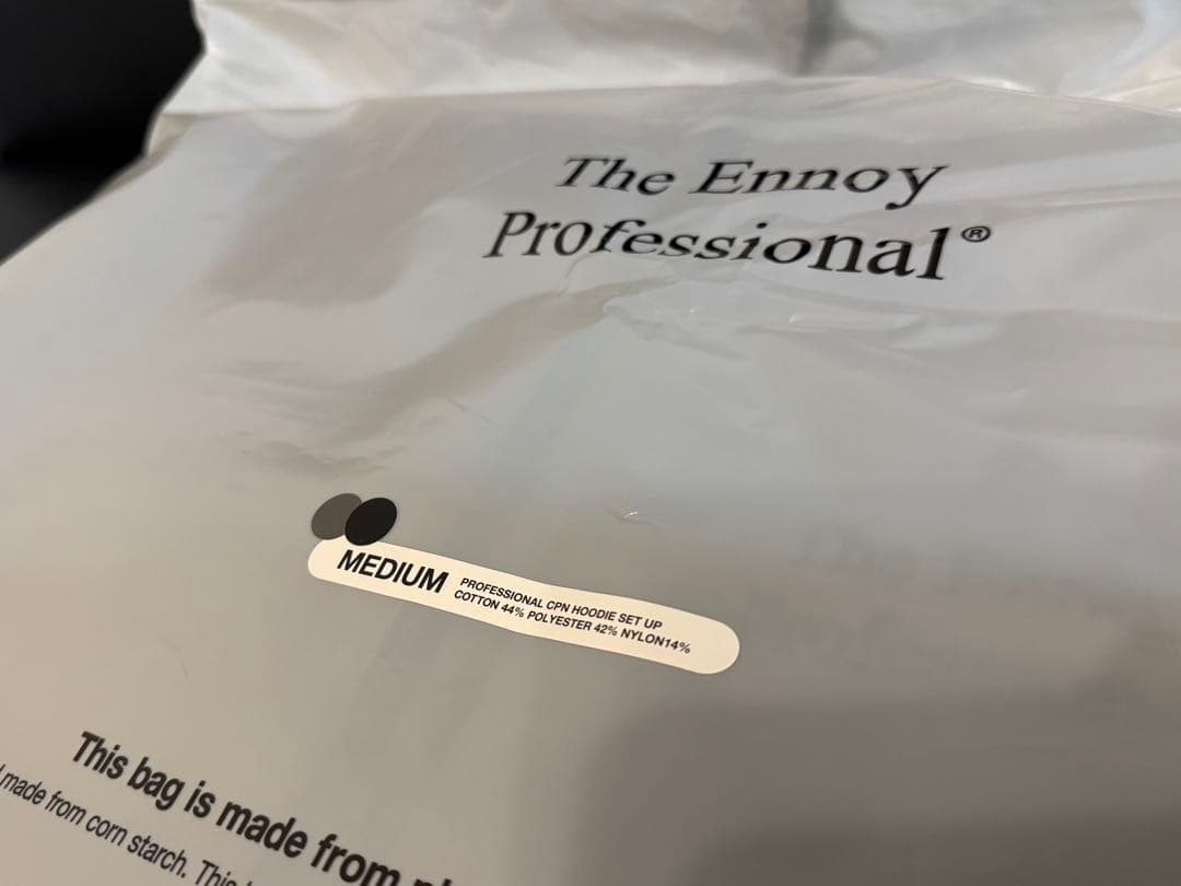 【ENNOY】CPN HOODIE SET UP (M)