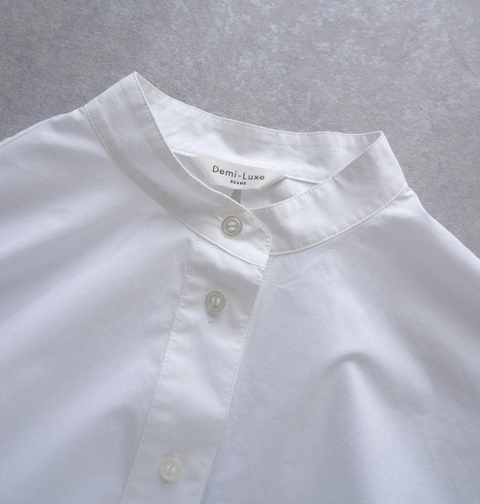 美品 デミルクスビームス 2万 ドルマンスリーブ ビッグシャツ beams 57
