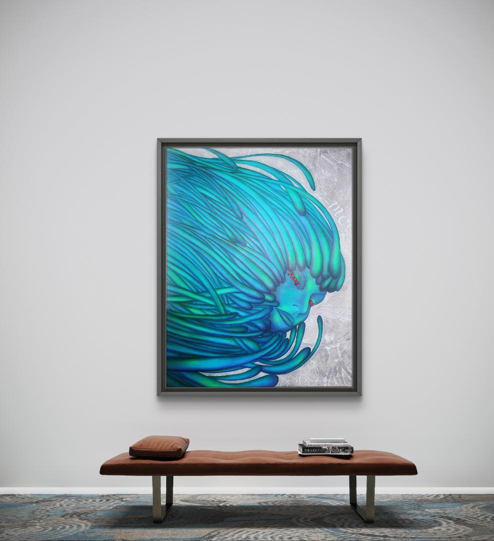 奇天烈Ⅱ / モダン画 キャンバス 117×91㎝ F50 原画のみ 現代アート