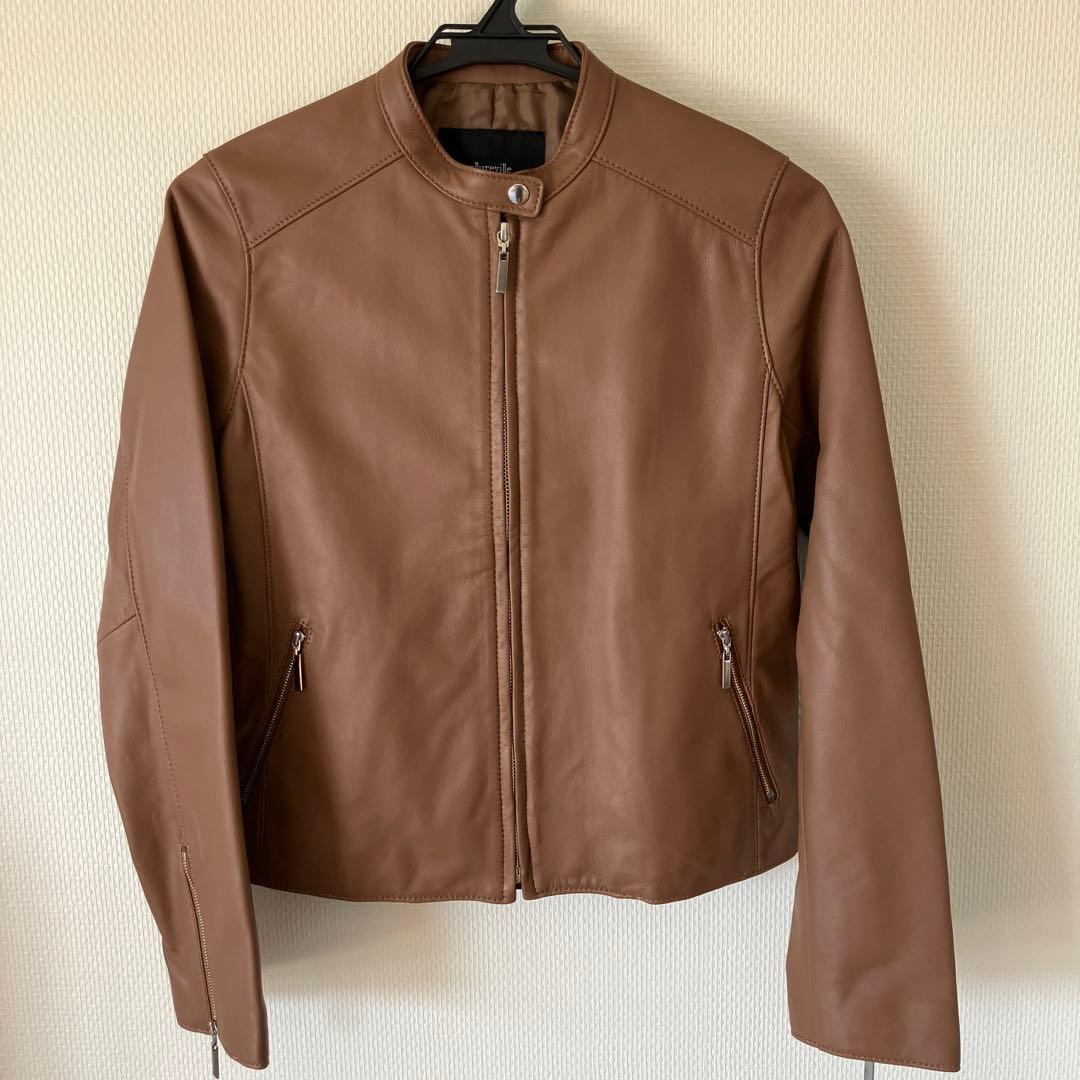 allureville レディースレザージャケット サイズM