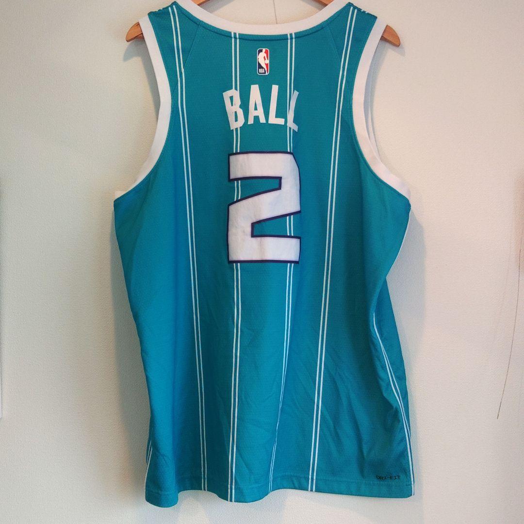 NBA シャーロットホーネッツ ラメロボール ゲームジャージ