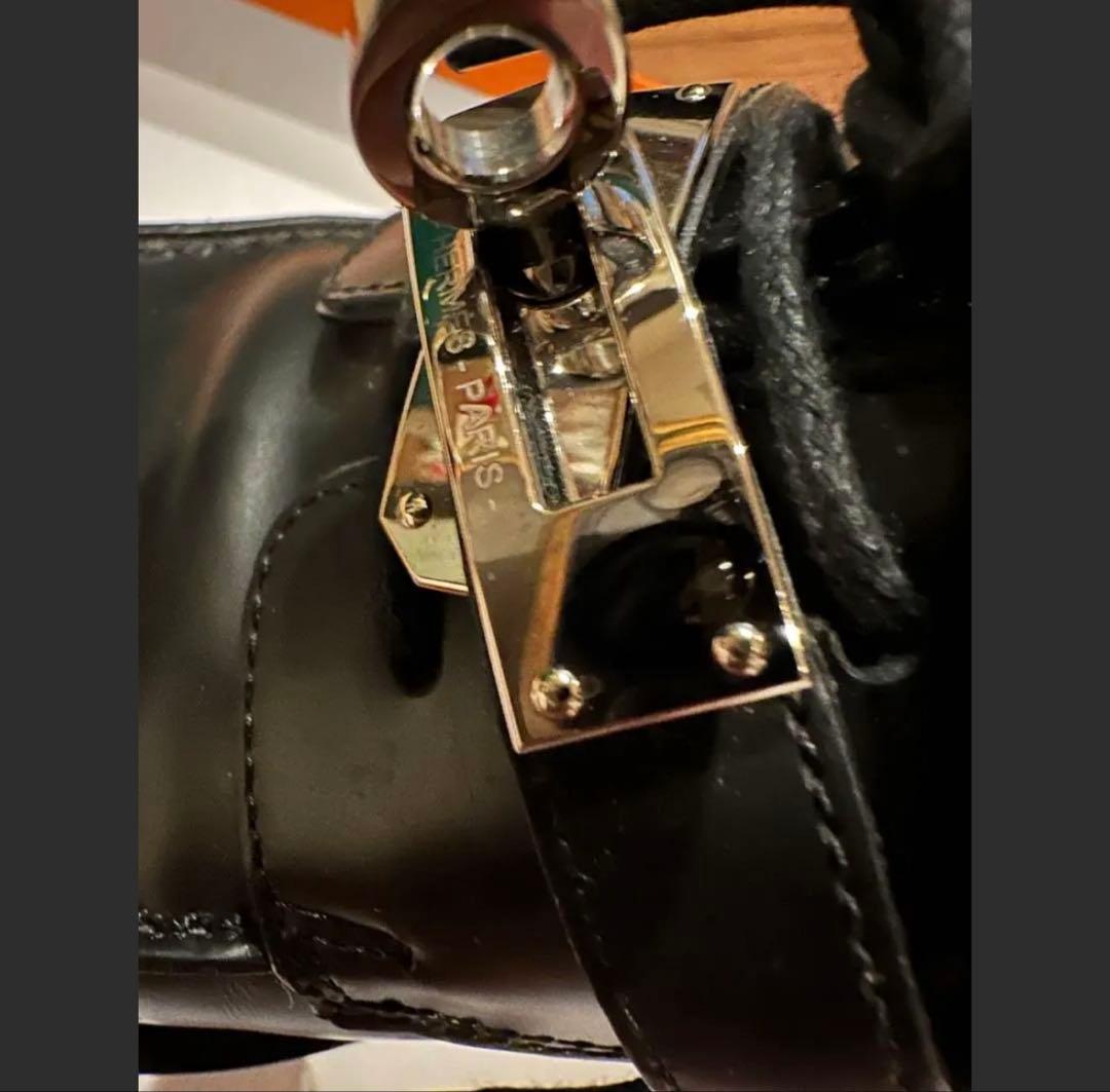 HERMESファースト ケリーローファーブラック39