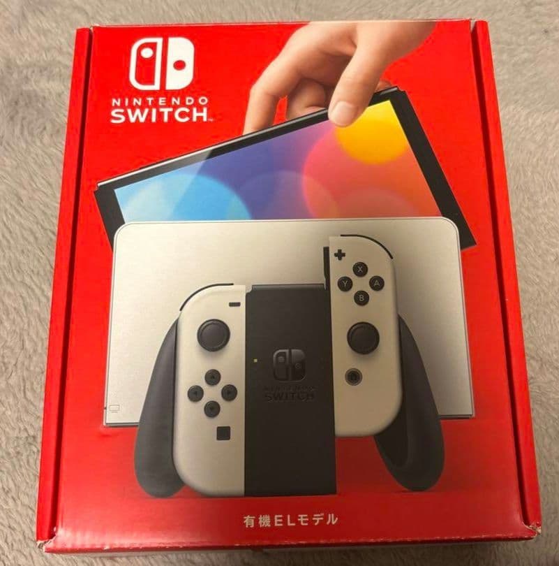 有機ELモデルNintendo Switch白