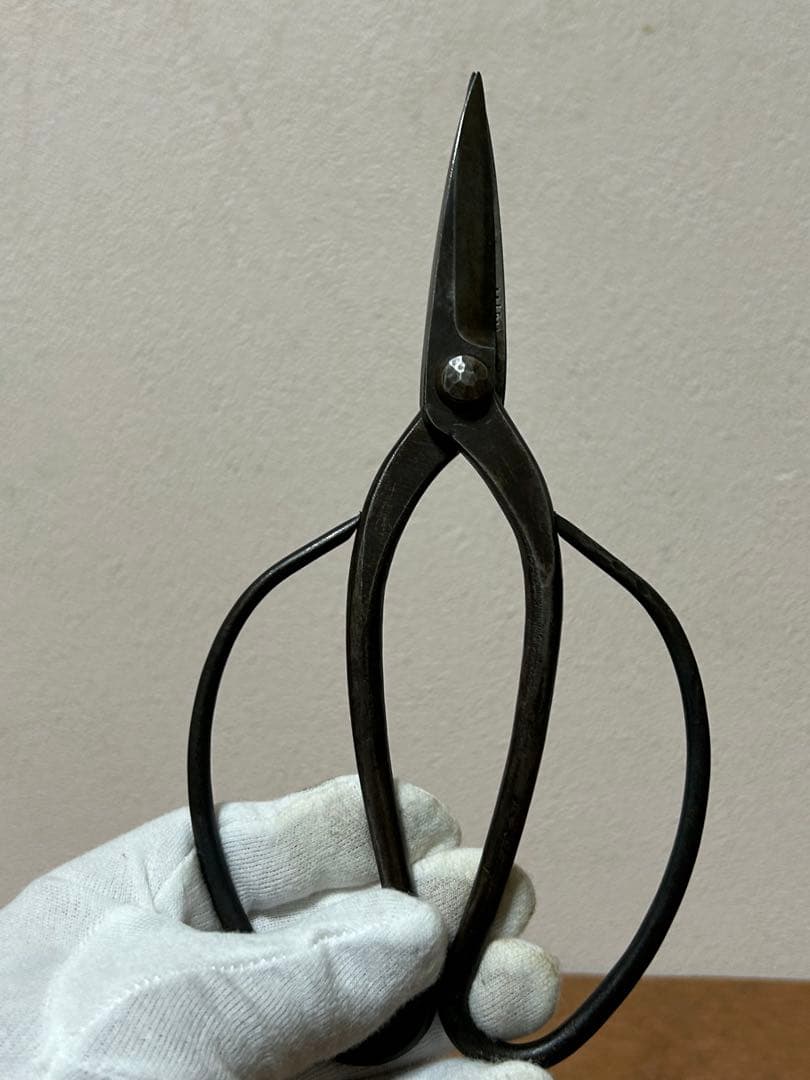 ち*ま様 堺手打　正定　植木鋏　庭師鋏