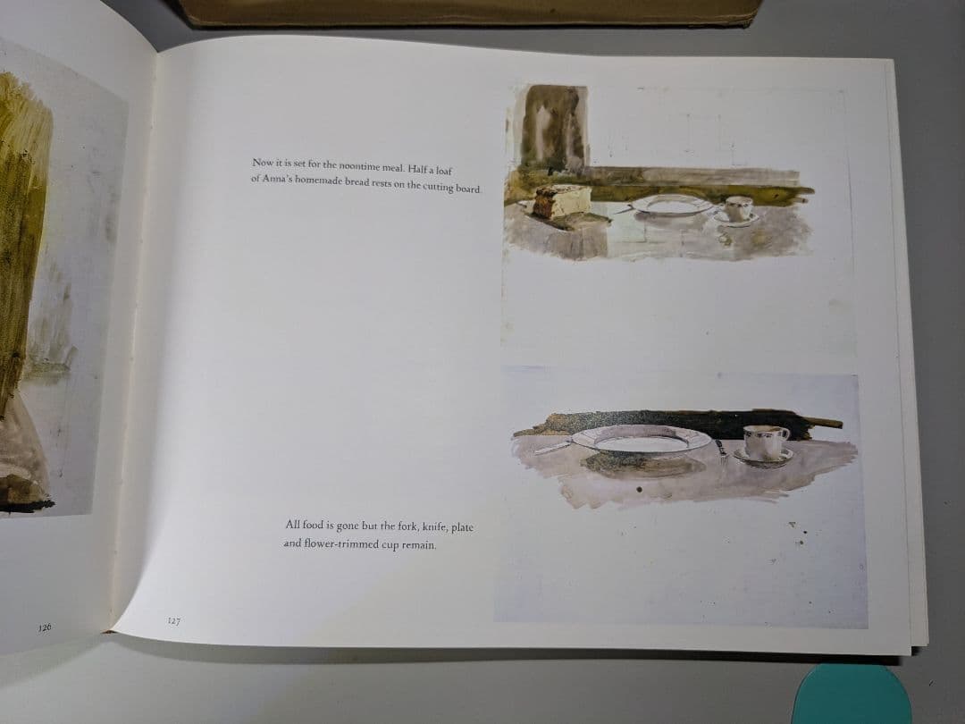 ワイエス画集　カーナー農場　リブロポート【中古ー非常によい】