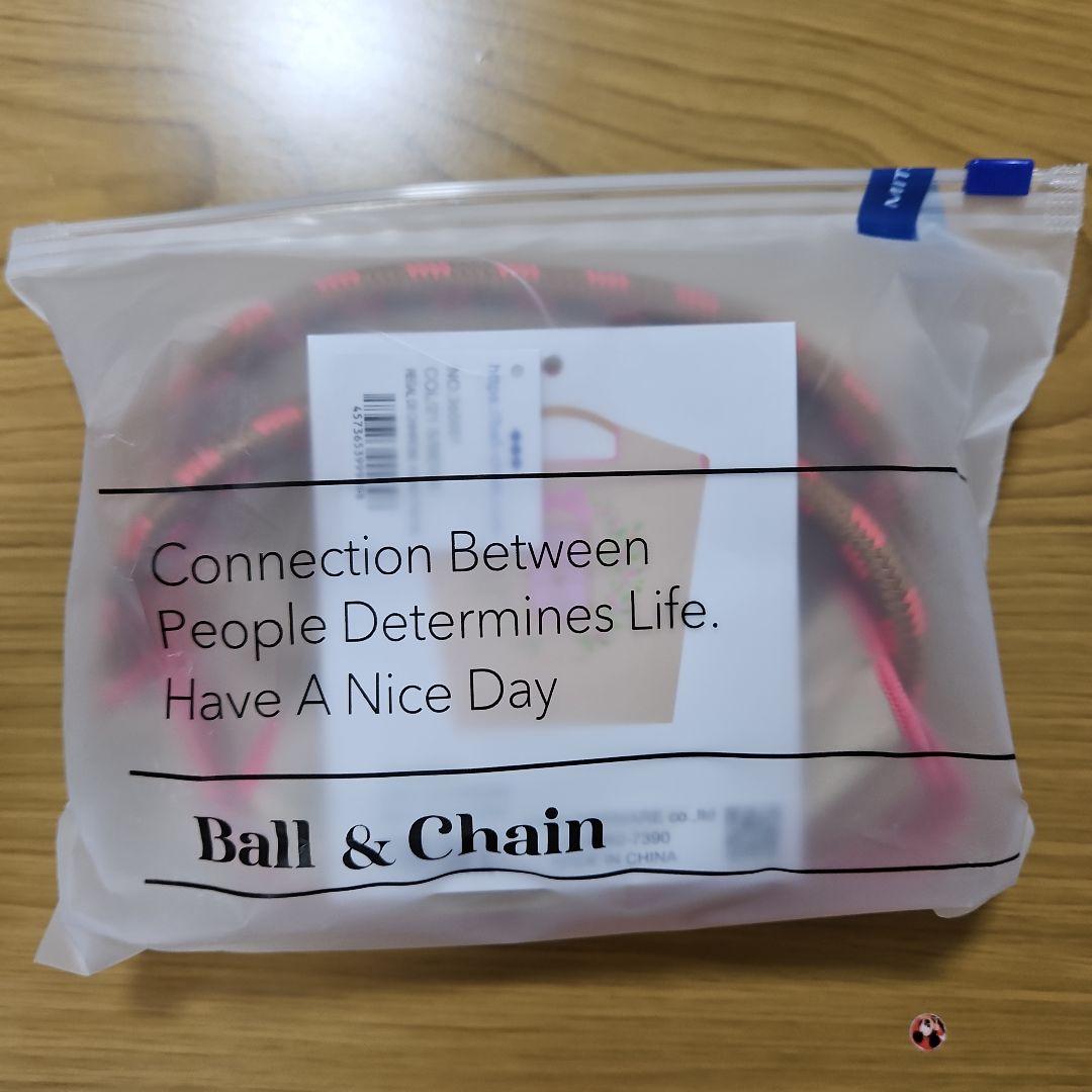 【新品未開封】ボールアンドチェーン カフェタナカ エコバッグ M ベージュ