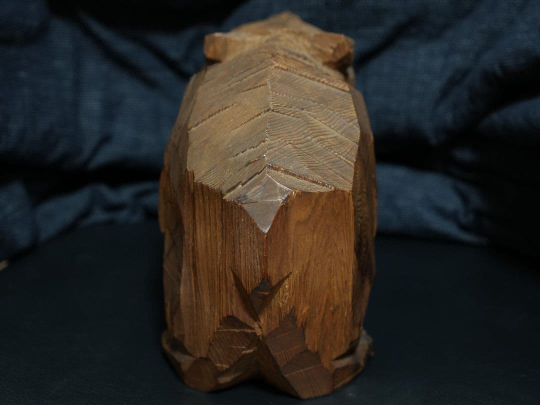 【マッドハニー】柴崎重行 木彫り熊